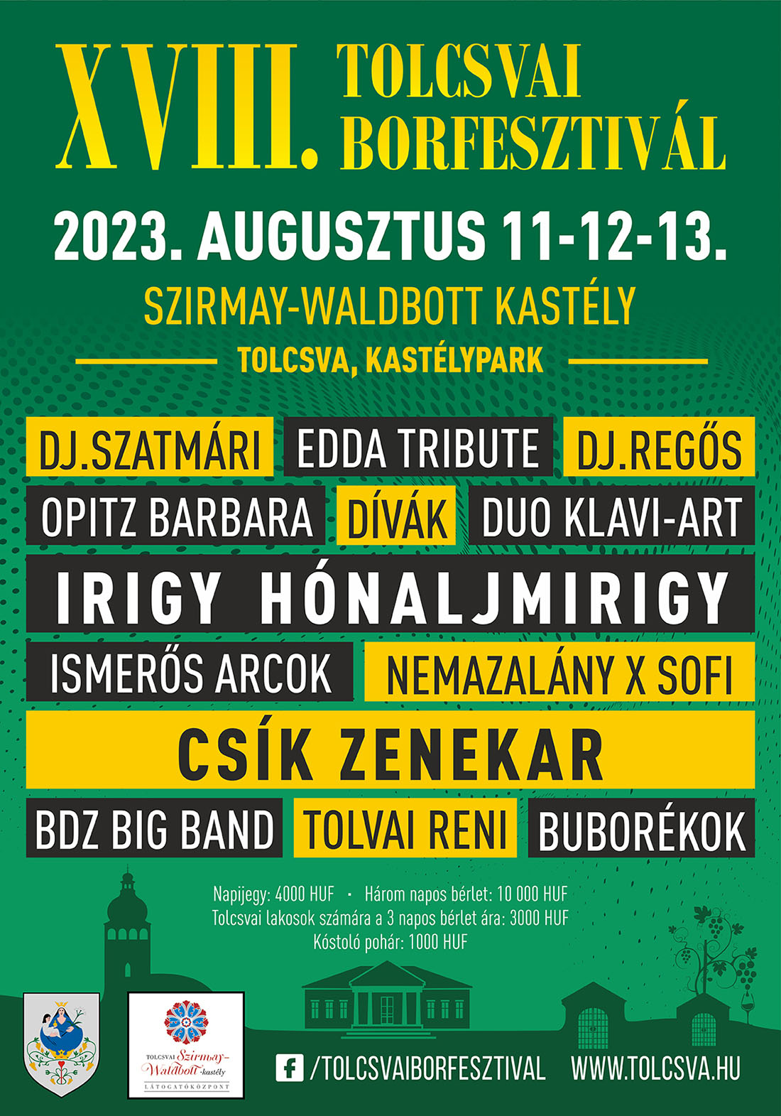 borfesztival 2023 fellepok