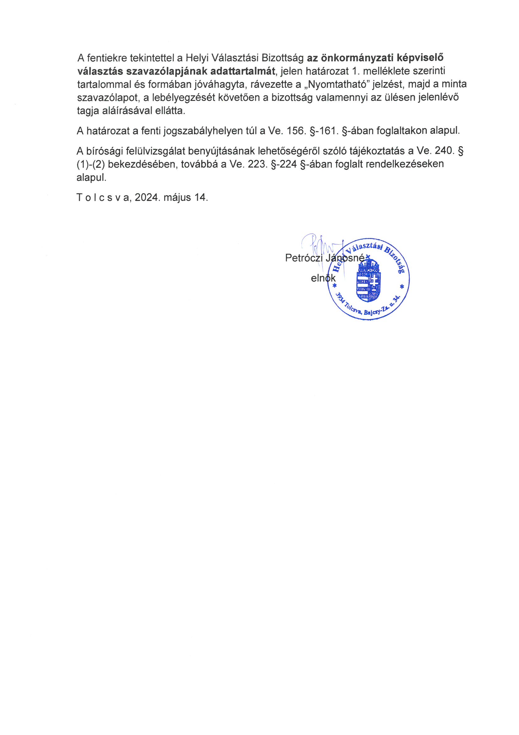 47 2024v14 szamu hvb hatarozat page 1