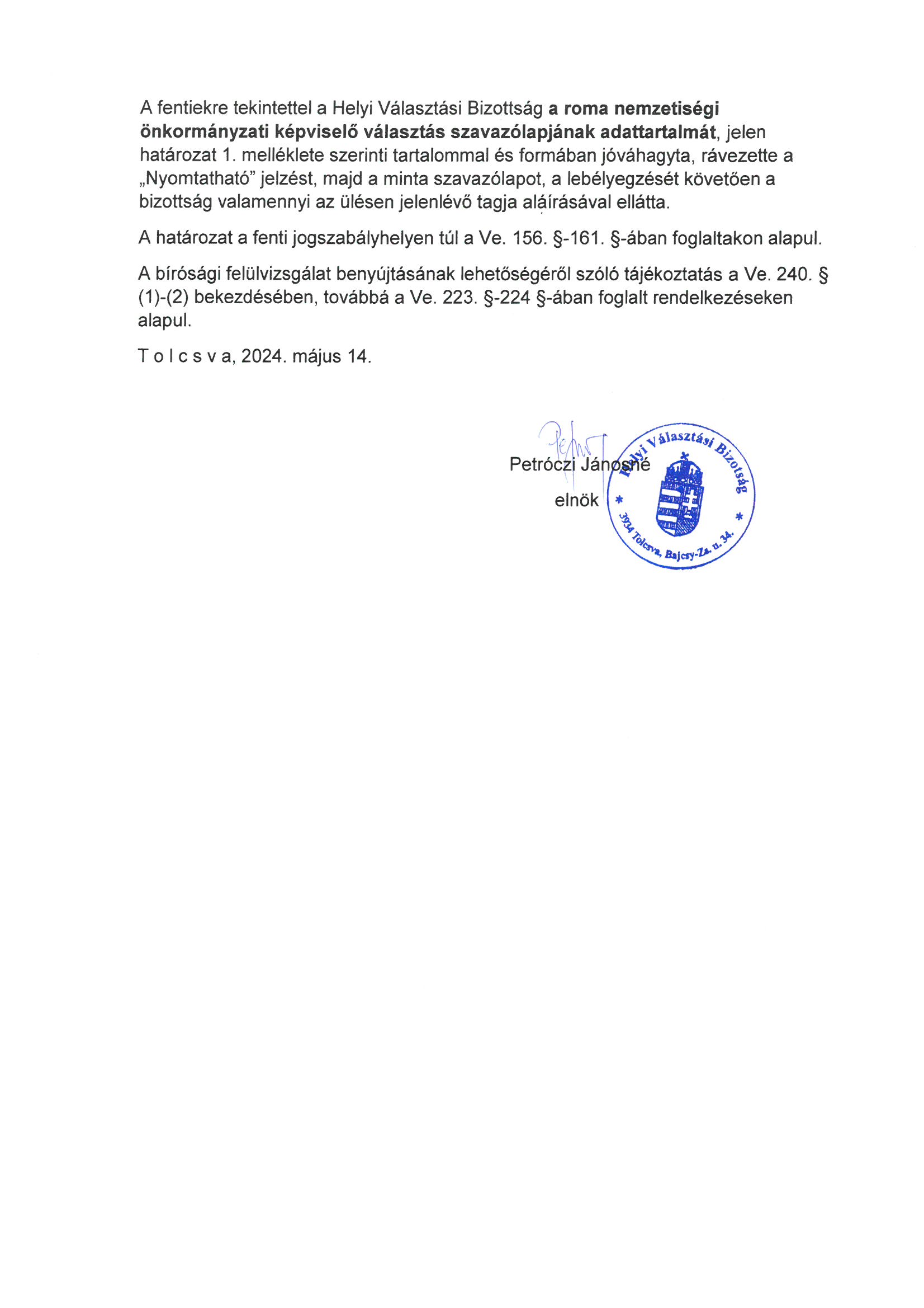 48 2024v14 szamu hvb hatarozat page 1