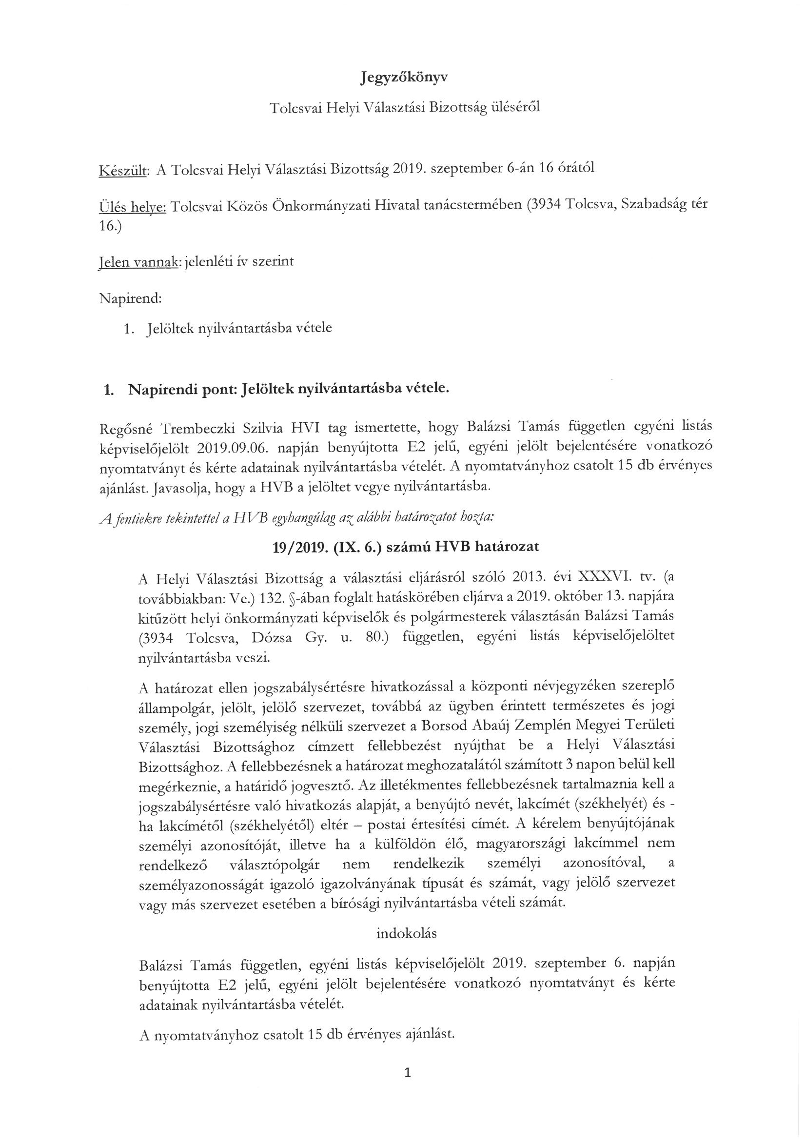 jegyzokony Page 1