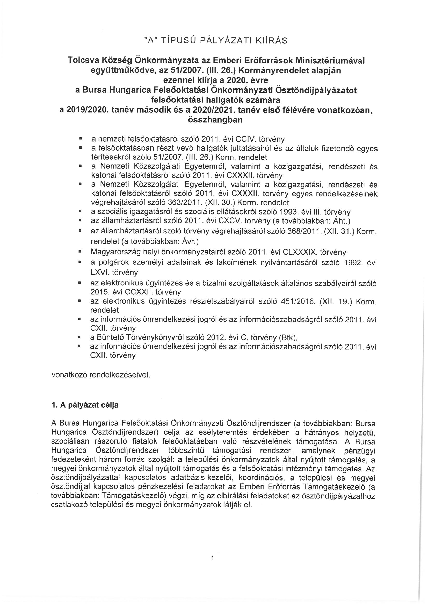 Bursa A 1