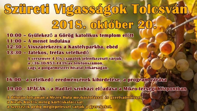 szurei vigassag 2018